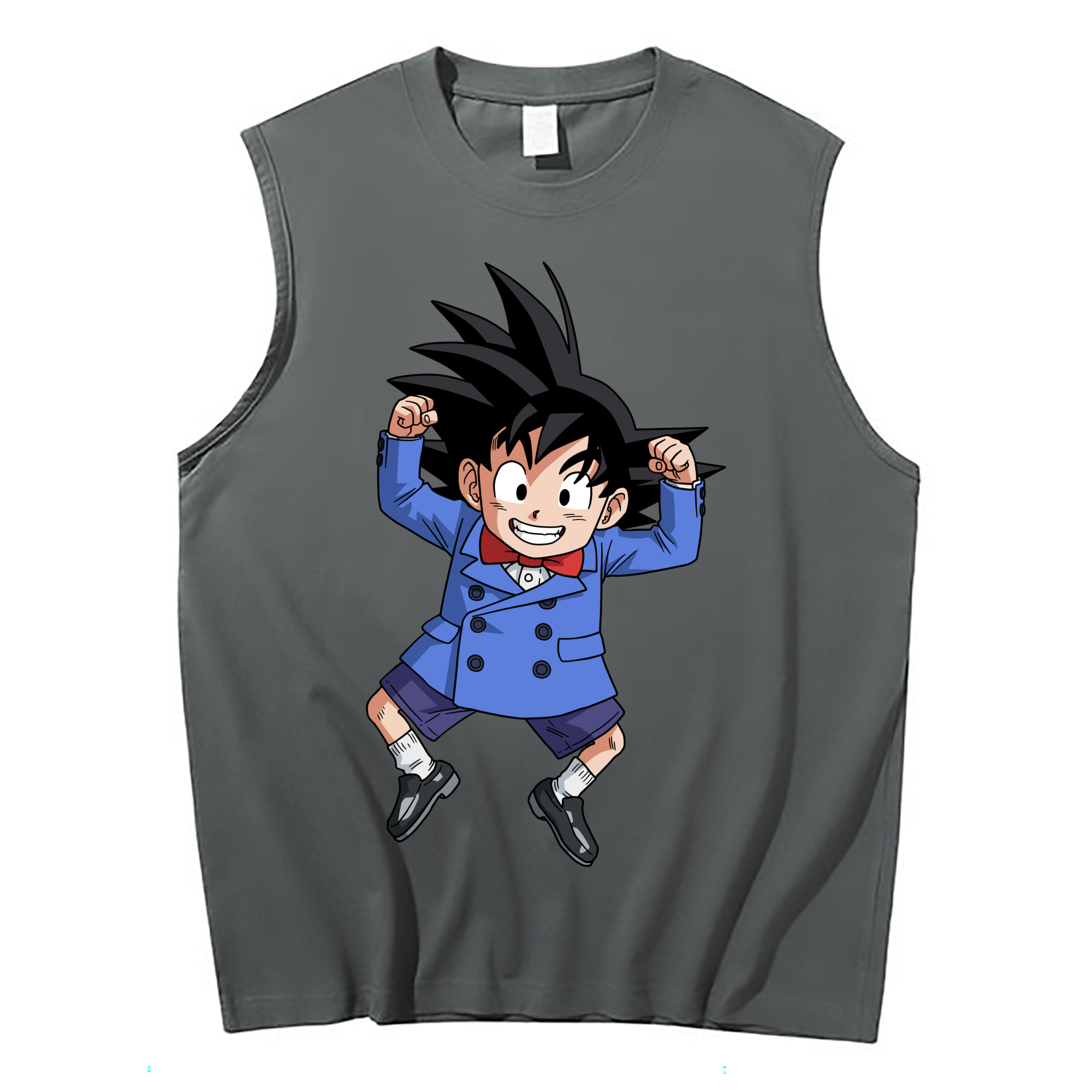 （画像用） ドラゴンボール 孫悟空（そん ごくう）Son Goku カカロット DRAGON BALL Kakarotto コットン100％タンクトップ（フロントプリント）